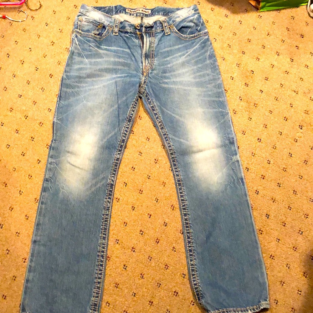 Men’s express jeans. Size 34/32